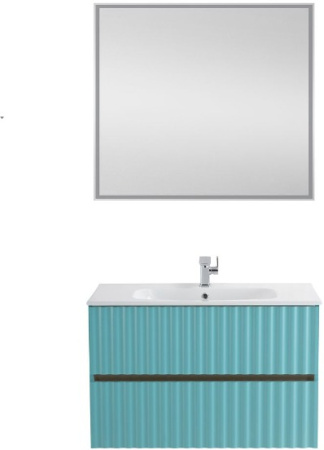 База под раковину Art&Max Еlegant AM-AM-ELEGANT-900-2C-SO-MM-LED Светло-зеленый матовый